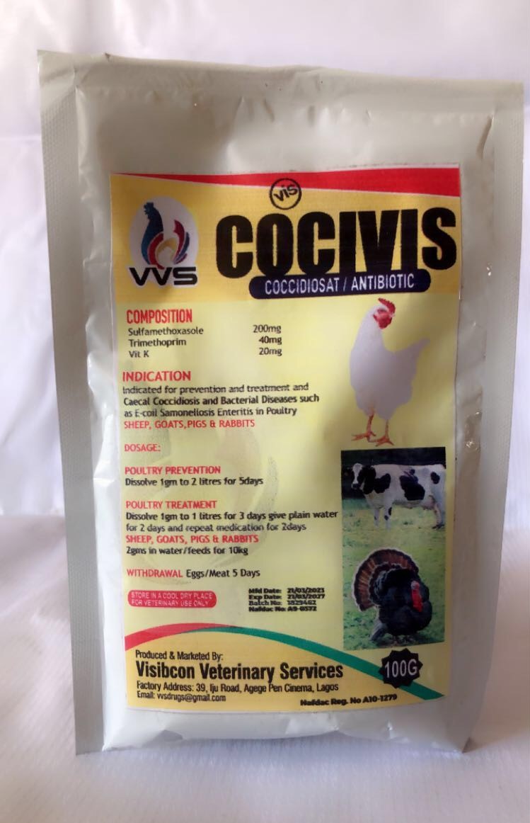 Cocivis coccidiosat | antibiotics