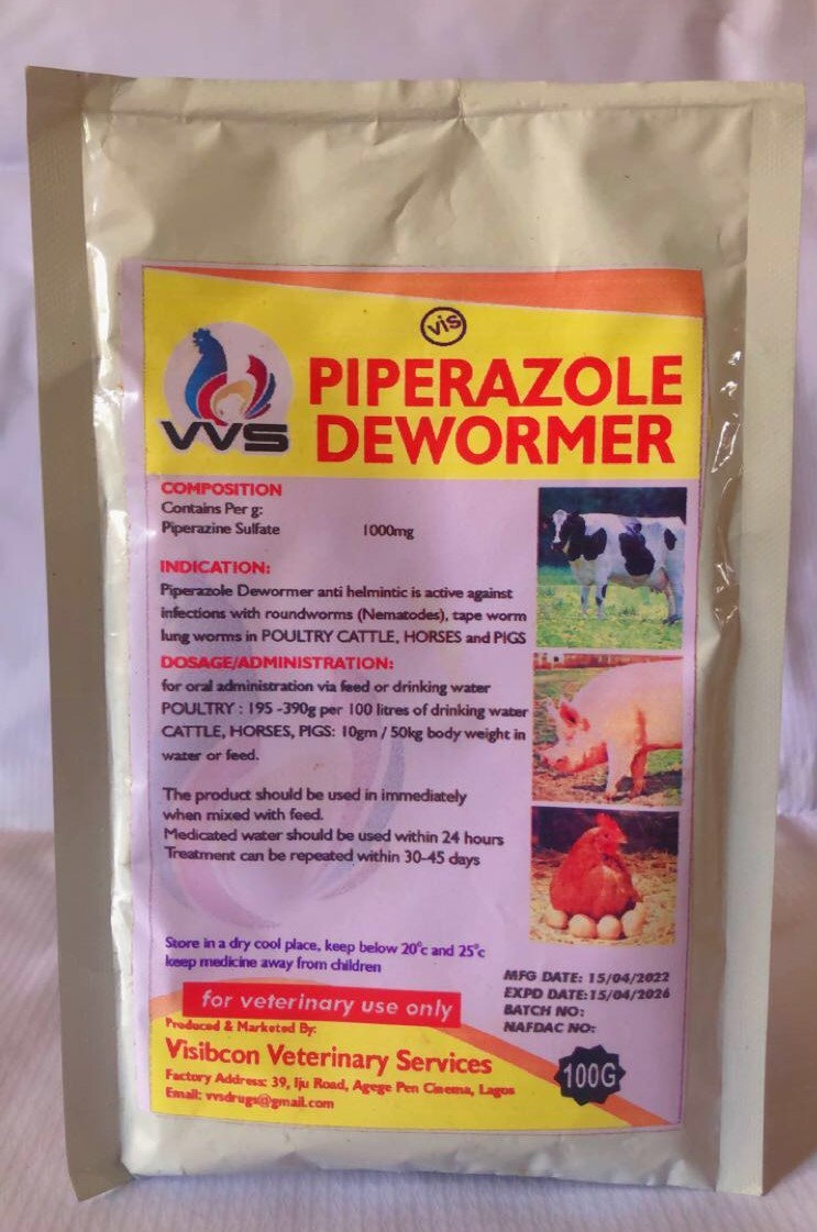 Piperazole Dewormer
